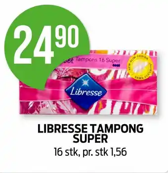 Kiwi Libresse tampong super tilbud