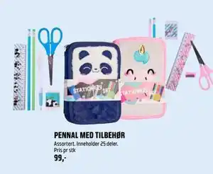 PENNAL MED TILBEHØR