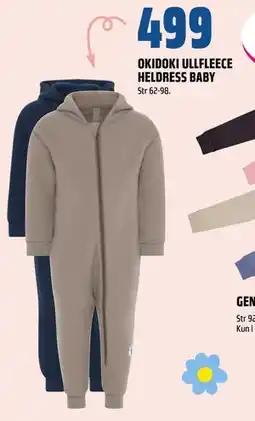 Coop Obs OKIDOKI ULLFLEECE HELDRESS BABY tilbud