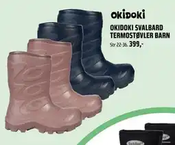 Coop Obs OKIDOKI SVALBARD TERMOSTØVLER BARN tilbud