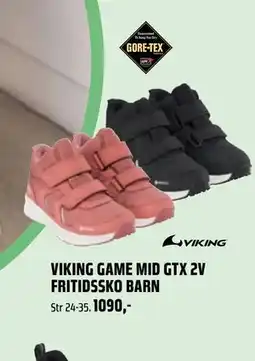 Coop Obs VIKING GAME MID GTX 2V FRITIDSSKO BARN tilbud