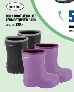 Coop Obs DOCK BOOT AERO LITE TERMOSTØVLER BARN tilbud
