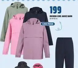 Coop Obs OKIDOKI EIRE JAKKE BARN tilbud