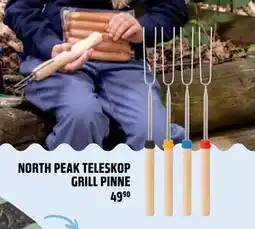 Coop Obs NORTH PEAK TELESKOP GRILL PINNE tilbud