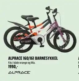 Coop Obs ALPRACE 160/161 BARNESYKKEL tilbud