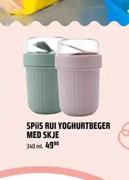 Coop Obs SPiiS RUI YOGHURTBEGER MED SKJE tilbud