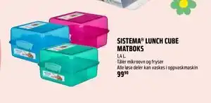 SISTEMA LUNCH CUBE MATBOKS