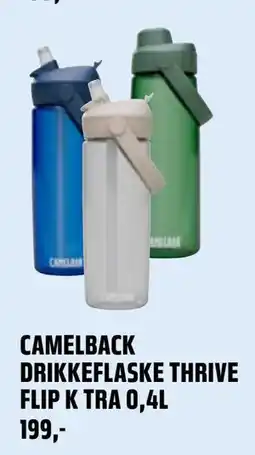 Coop Obs CAMELBACK DRIKKEFLASKE THRIVE FLIP K TRA 0,4L tilbud