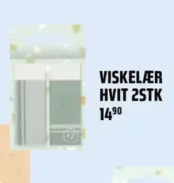 Coop Obs VISKELÆR HVIT 2STK tilbud