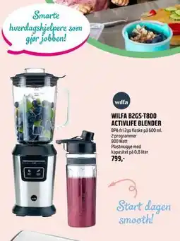 Coop Obs WILFA B2GS-T800 ACTIVLIFE BLENDER tilbud