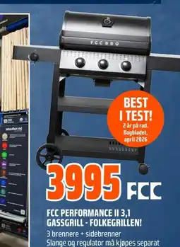Coop Obs Fcc performance ii 3,1 gassgrill-folkegrillen! tilbud