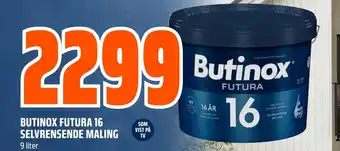 Coop Obs Butinox futura 16 selvrensende maling tilbud