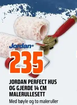 Coop Obs Jordan perfect hus og gjerde 14 cm malerullesett tilbud