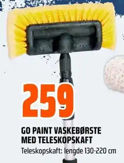 Coop Obs Go paint vaskebørste med teleskopskaft tilbud
