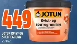 Coop Obs Jotun kvist-og sperregrunn tilbud