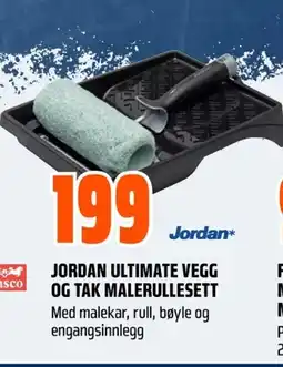 Coop Obs Jordan ultimate vegg og tak malerullesett tilbud