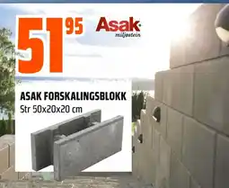 Coop Obs Asak forskalingsblokk tilbud