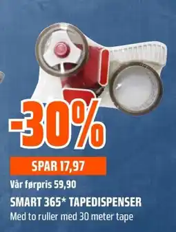 Coop Obs Smart 365* tapedispenser tilbud