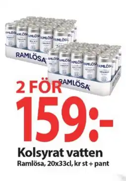 MaxiMat Charlottenberg Kolsyrat vatten tilbud