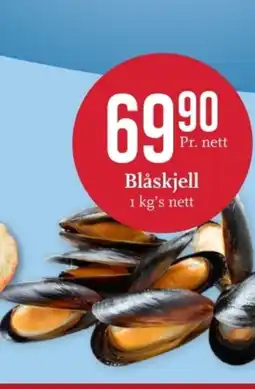 CC Mat Blåskjell s nett tilbud