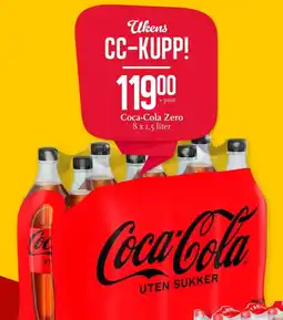 CC Mat Coca-cola zero tilbud