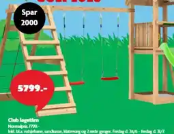 BR Leker Club legetårn tilbud