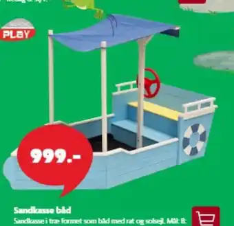 BR Leker Sandkasse båd tilbud