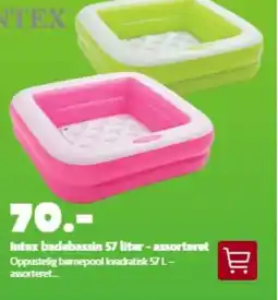 BR Leker Intex badebassin 57 liter - assorteret tilbud
