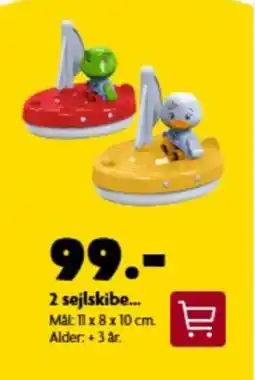 BR Leker 2 sejlskibe... tilbud