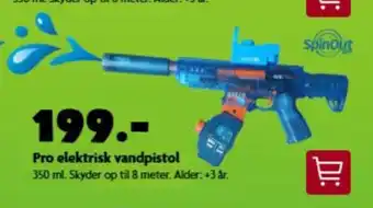 Pro elektrisk vandpistol
