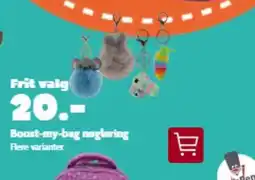 BR Leker Boost-my-bag nøglering tilbud