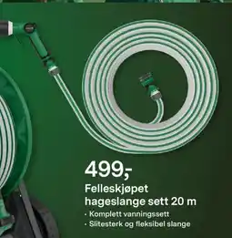Felleskjøpet Felleskjøpet hageslange sett tilbud