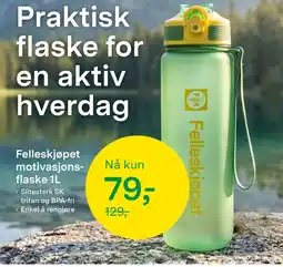 Felleskjøpet Felleskjøpet motivasjons- flaske tilbud