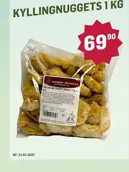 Holdbart KYLLINGNUGGETS 1 KG tilbud