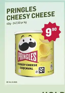 Holdbart Pringles Cheesy Cheese tilbud