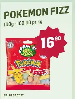 Holdbart POKEMON FIZZ tilbud