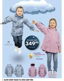Sparkjøp VESTLAND JAKKE tilbud