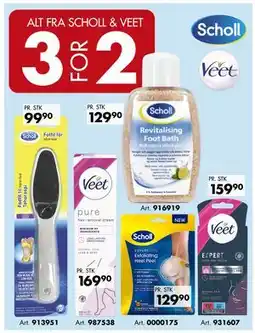 Sparkjøp ALT FRA SCHOLL & VEET tilbud