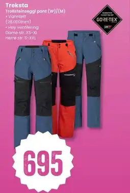 Sport Outlet Treksta Trollsteinseggi pant (W)/(M) tilbud
