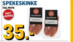 Price Lagerbutikk Spekeskinke tilbud