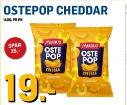 Price Lagerbutikk Ostepop cheddar tilbud