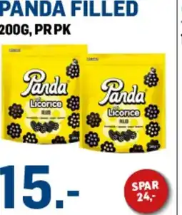 Price Lagerbutikk Panda filled tilbud