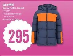 Sport Outlet Graffiti Bruny Puffer Jacket tilbud