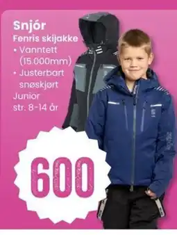 Sport Outlet Snjór Fenris skijakke tilbud