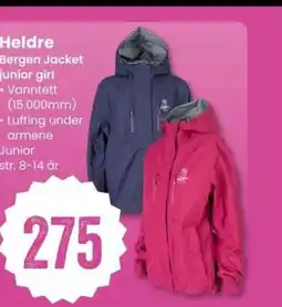 Sport Outlet Heldre Bergen Jacket junior girl tilbud