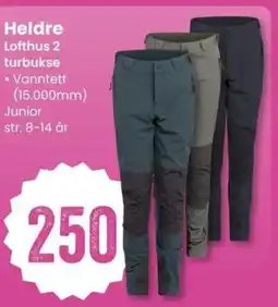 Sport Outlet Heldre Lofthus 2 turbukse tilbud
