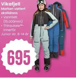 Sport Outlet Vikafjell Marken vattert skalldress tilbud