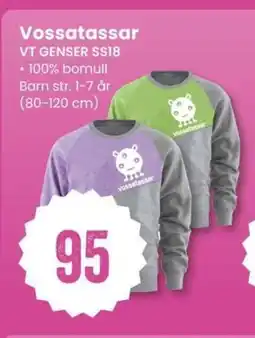Sport Outlet Vossatassar vt genser ss18 tilbud