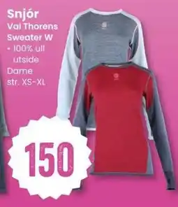 Sport Outlet Snjór Val Thorens Sweater W tilbud