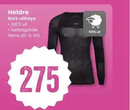 Sport Outlet Heldre Bark ulltrøye tilbud